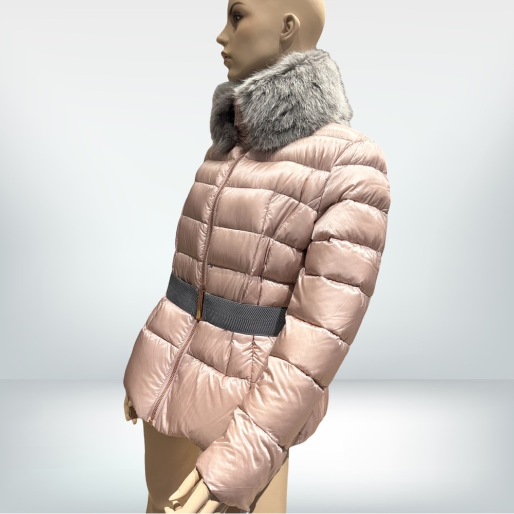 Authentic Ted Baker Soft Rose Puffer Jacket NWT 10